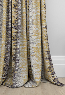 Highbury, Ochre - Made to Measure Curtains
